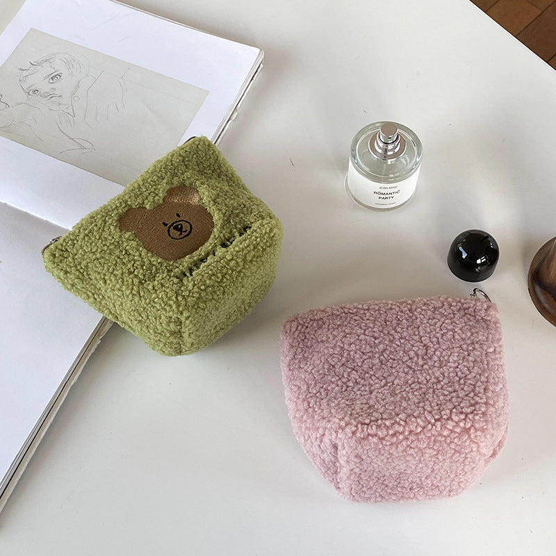 Plush Bear Cute Cosmetic Bag