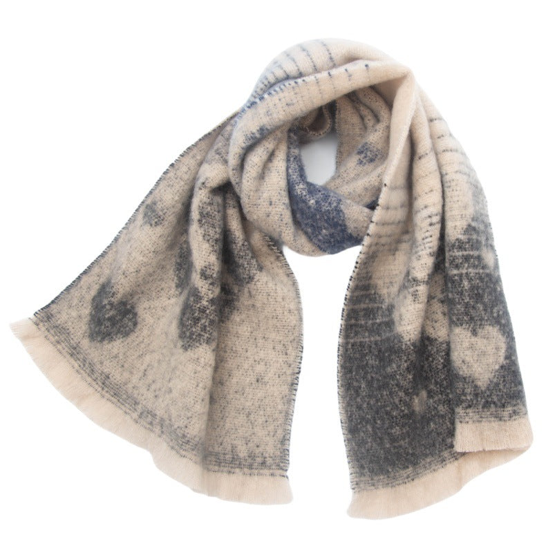 Love Print Vintage Scarves