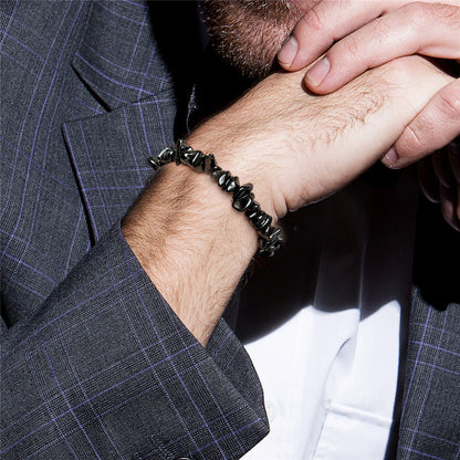 Vintage Irregular Stone Beaded Bracelet