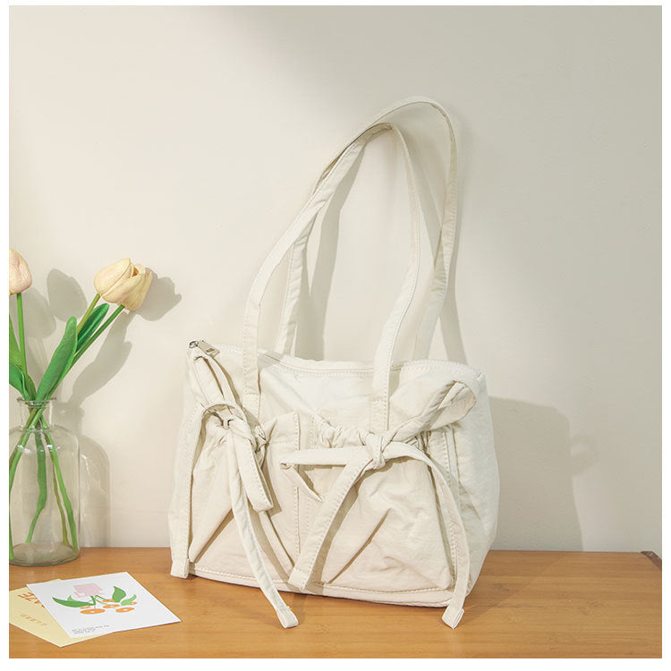 Bow Knot Sweet Casual Simple Shoulder Bag
