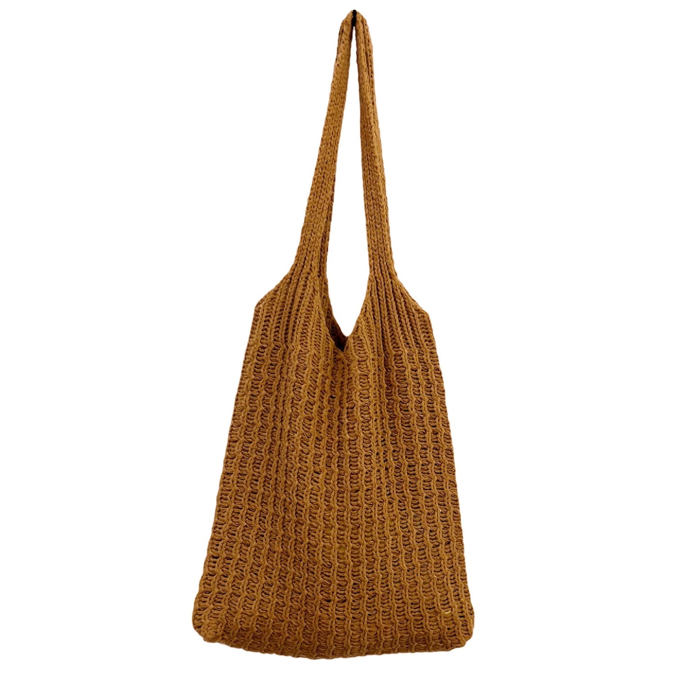 Simple Vintage Shoulder Bag Knit Tote Bag