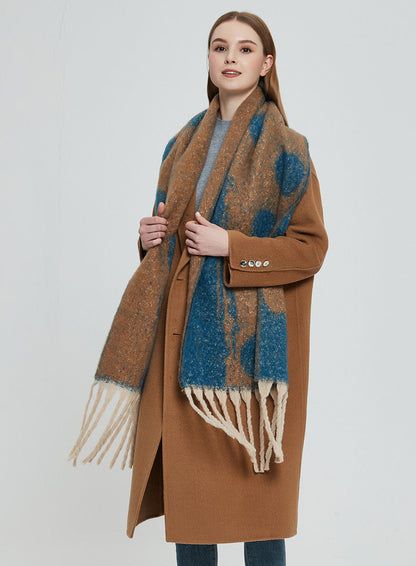 Patchework Color Point Scarves