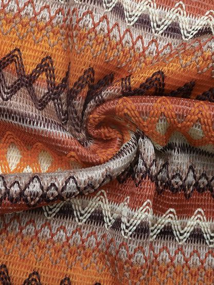 Casual Striped Spaghetti Strap Side Split Dress