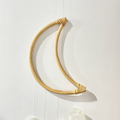 2+Wooden Moon Shell Hangings