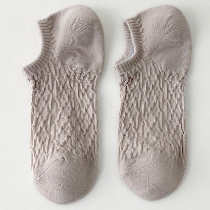 Twist Solid Color Sweet Low Ankle Socks