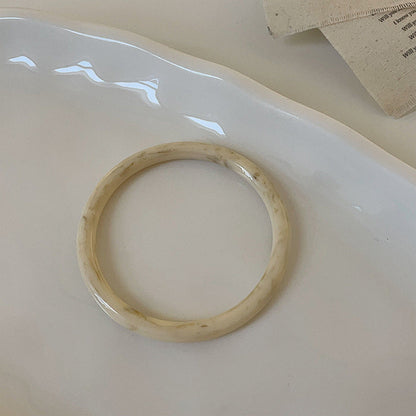 Irregular Acrylic Resin Layered Bracelets