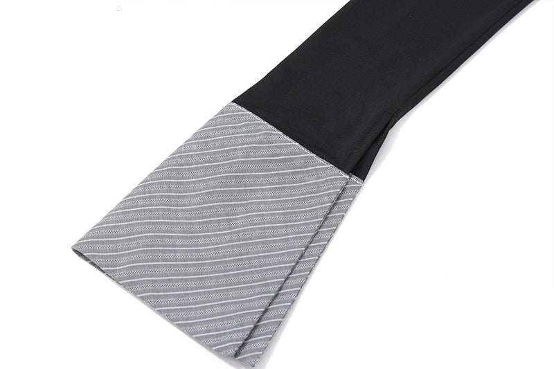 Trendy Color Block Striped Long Sleeve Top