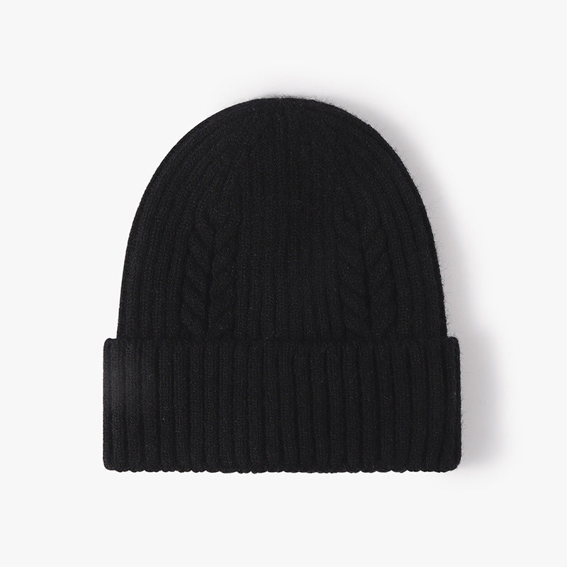 Solid Color Teist Simple Knit Beanie