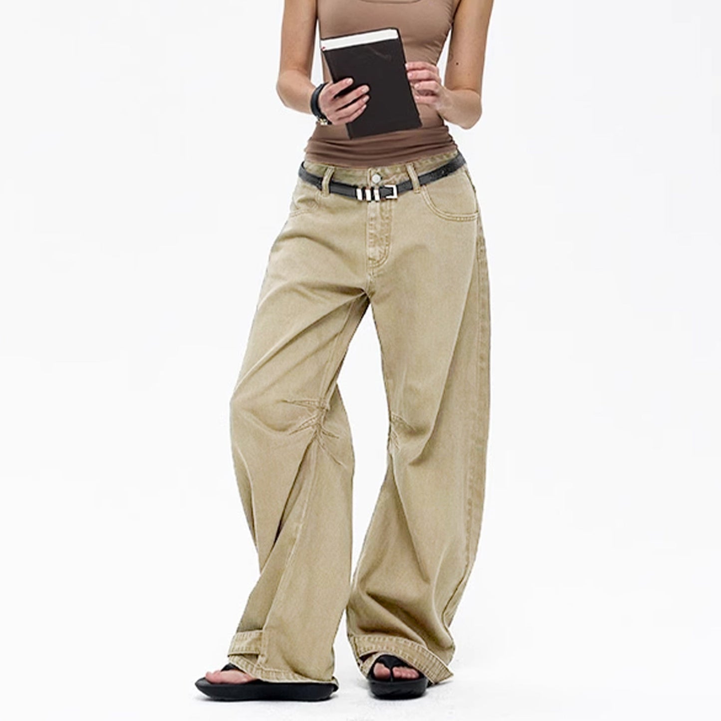 Vintage Loose Casual Washed Jeans