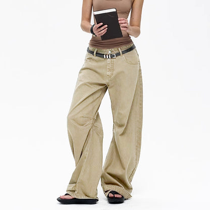 Vintage Loose Casual Washed Jeans