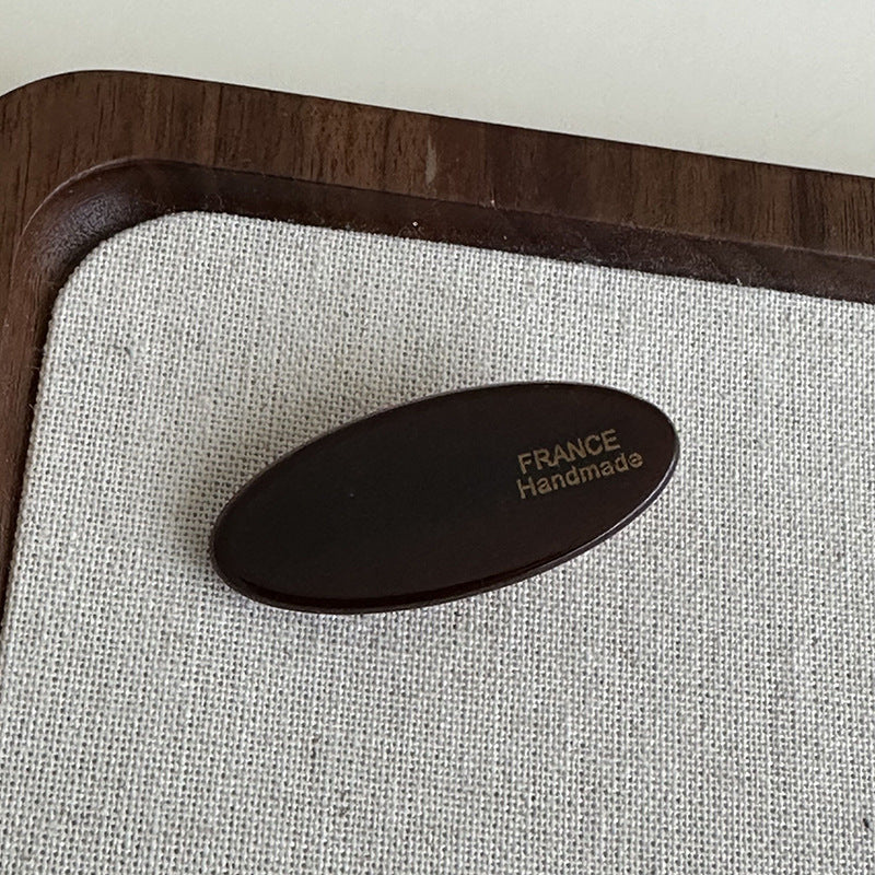 Cute Letter Print Mini Hair Clips