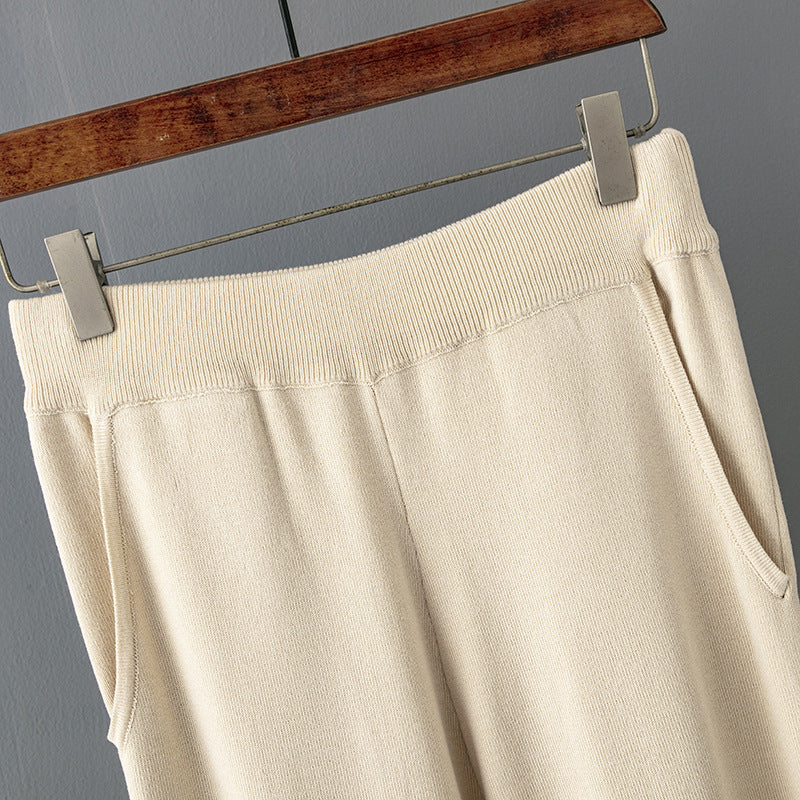 2+ Solid Color V-Neck Knit Sets