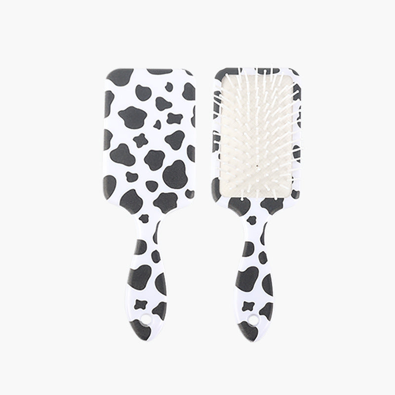 Cow Print Massage Air Cushion Comb