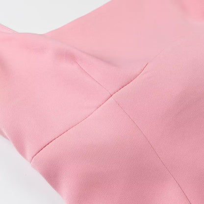 Trendy Solid Color Bowkont Back Sleeveless Top