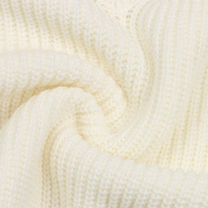 Color Block V-Neck Long Sleeve Sweater