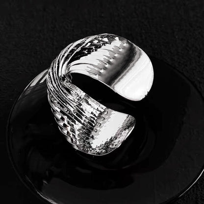 Cross Irregular Open Metal Bracelets