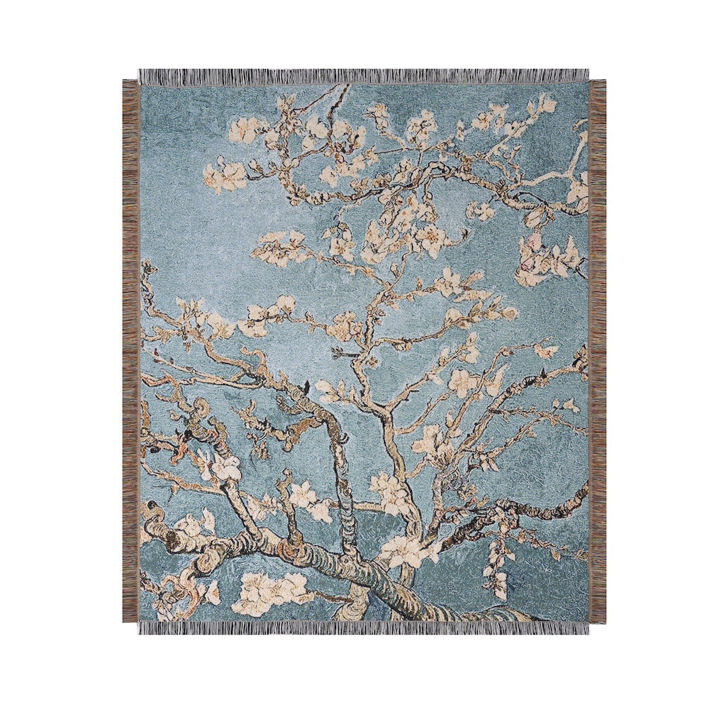 Cozy Artistic Print Tapestry Sofa Throw Blanket