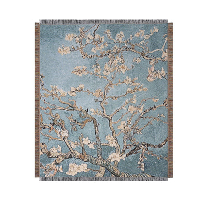 Cozy Artistic Print Tapestry Sofa Throw Blanket