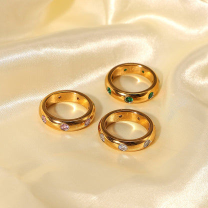 Vintage Diamond Simple Ring