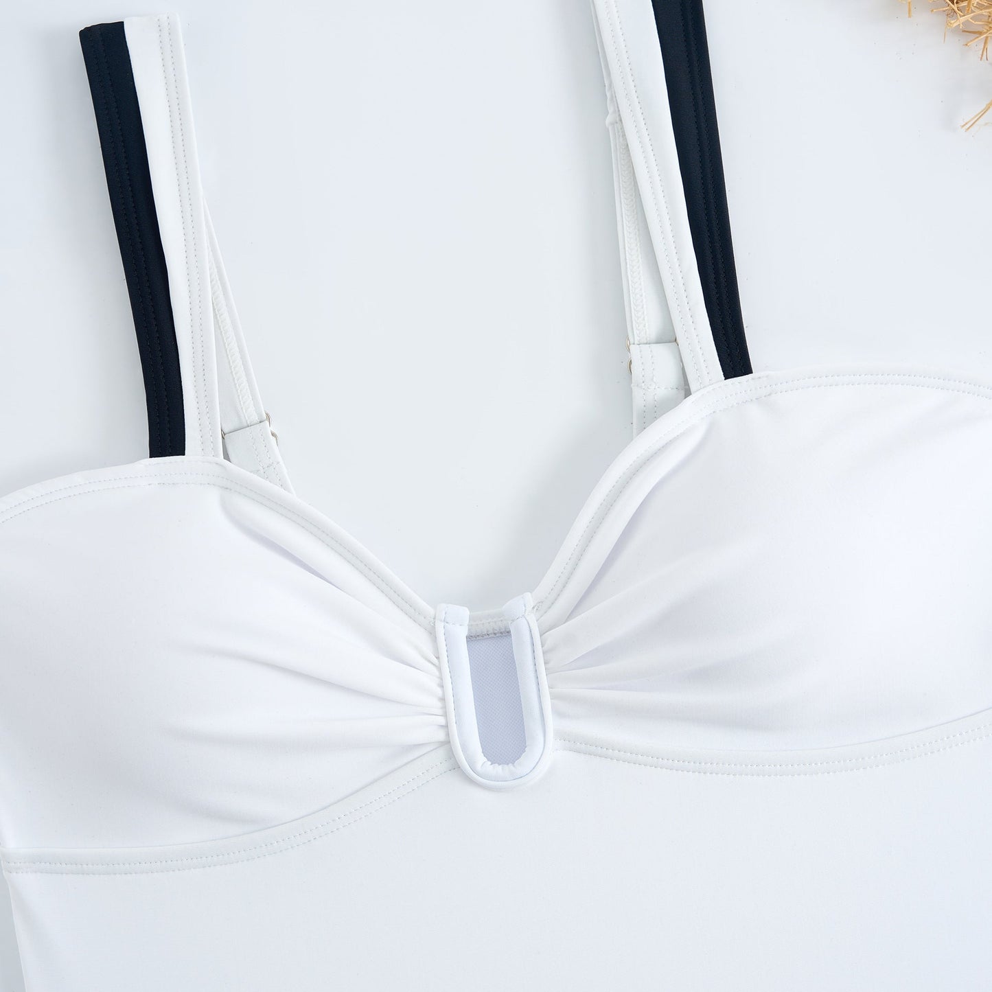 Sexy Color Block One-Piece Swimsuit