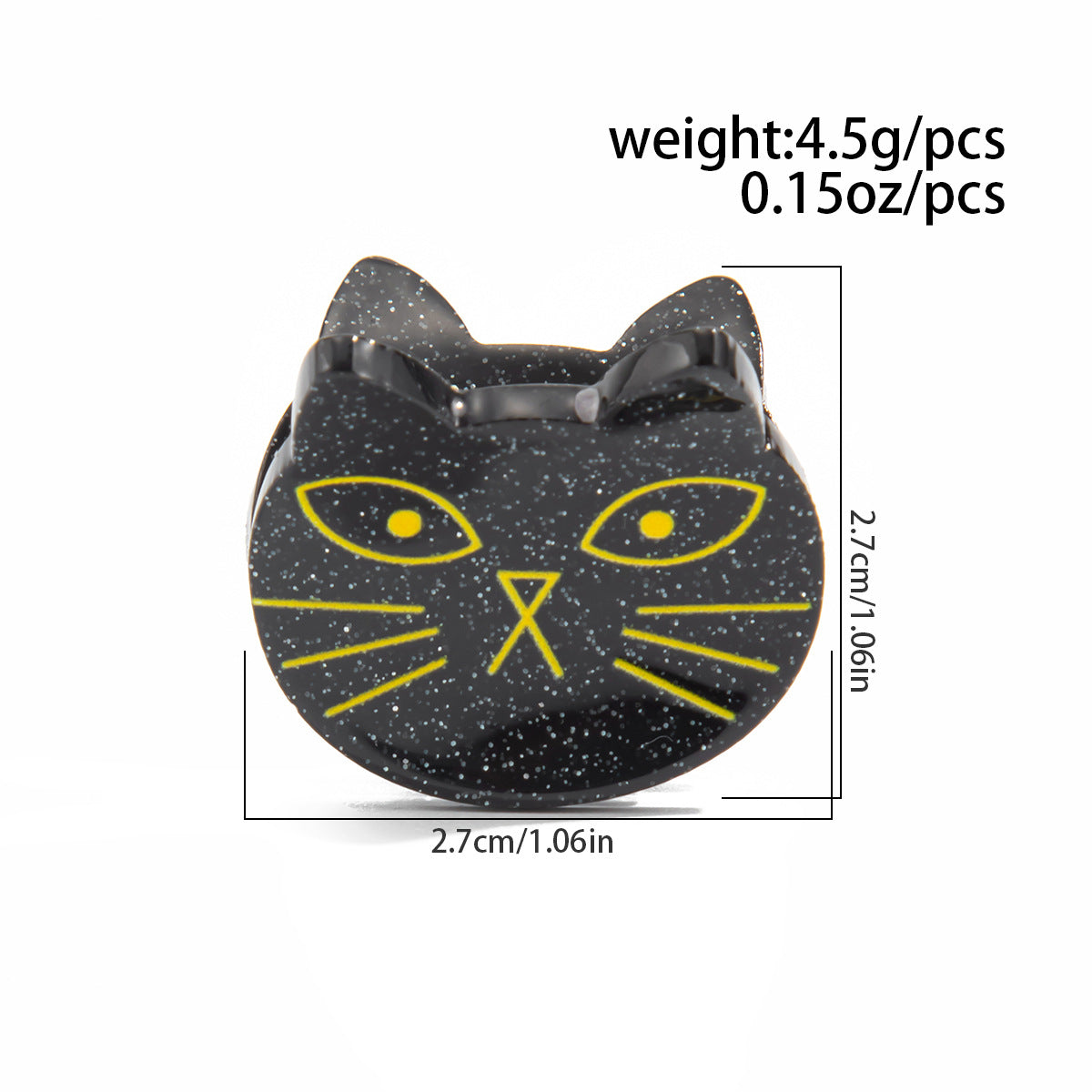 Cute Halloween Spider Ghost Mini Hair Claw