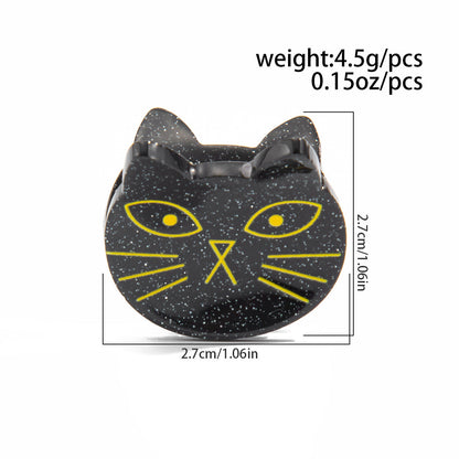 Cute Halloween Spider Ghost Mini Hair Claw