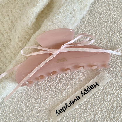 Sweet Bow Ribbon Claw Clip