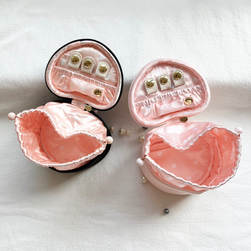 Cute Letter Embroidered Jewelry Case