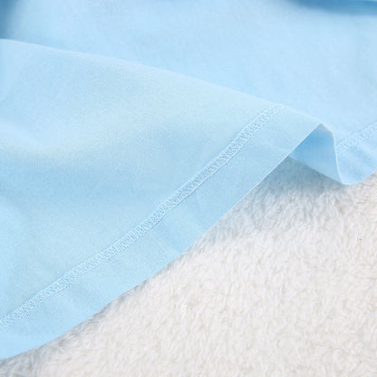 Flounce Loose Solid Color Homewear Sets