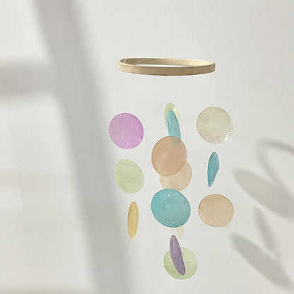 2+Simple Wooden Shell Suncatcher Hangings