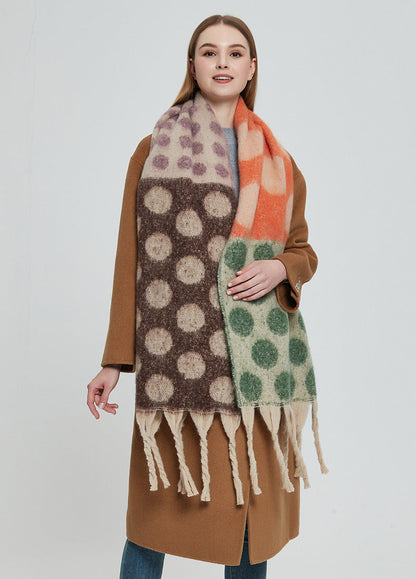 Contrast Color Point Tassel