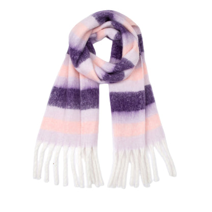 Coloful Plaid Tassel Scarves
