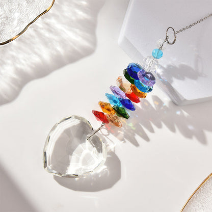Rainbow Love Crystal Simple Home Hangings