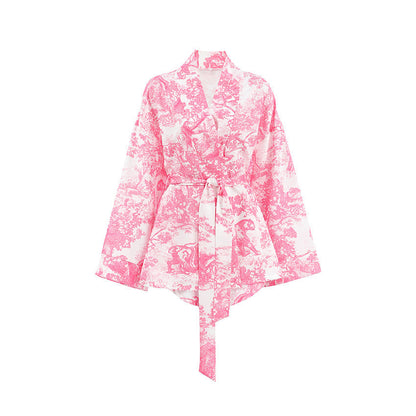 Print Soft Loose Homewear Sets