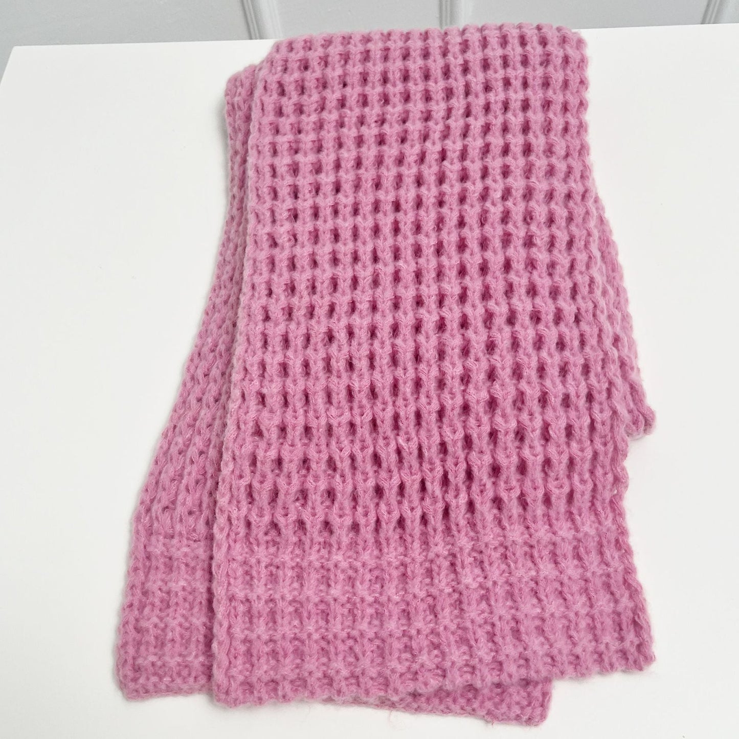 Solid Color Simple Soft Knit Scarve