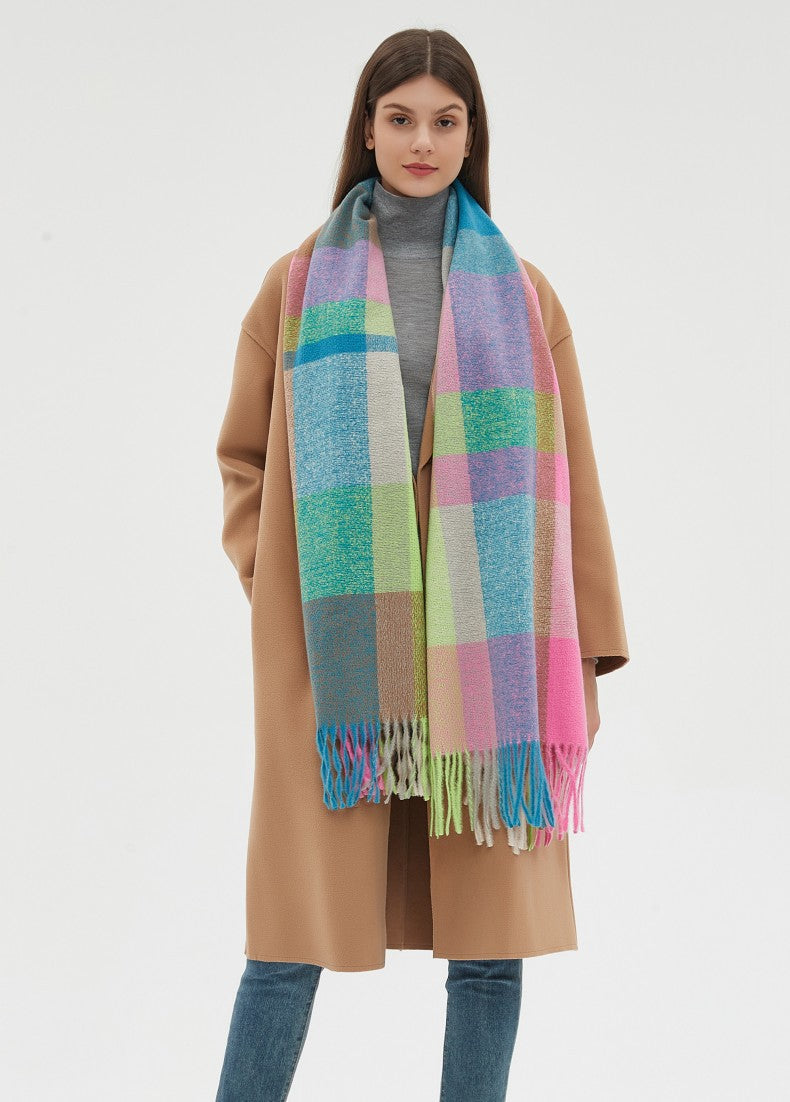 Colorful Tassel Sweet Scarves