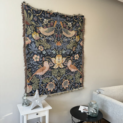 Cozy Artistic Print Tapestry Sofa Throw Blanket