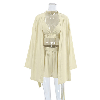 Solid Color Sexy Homewear Sets