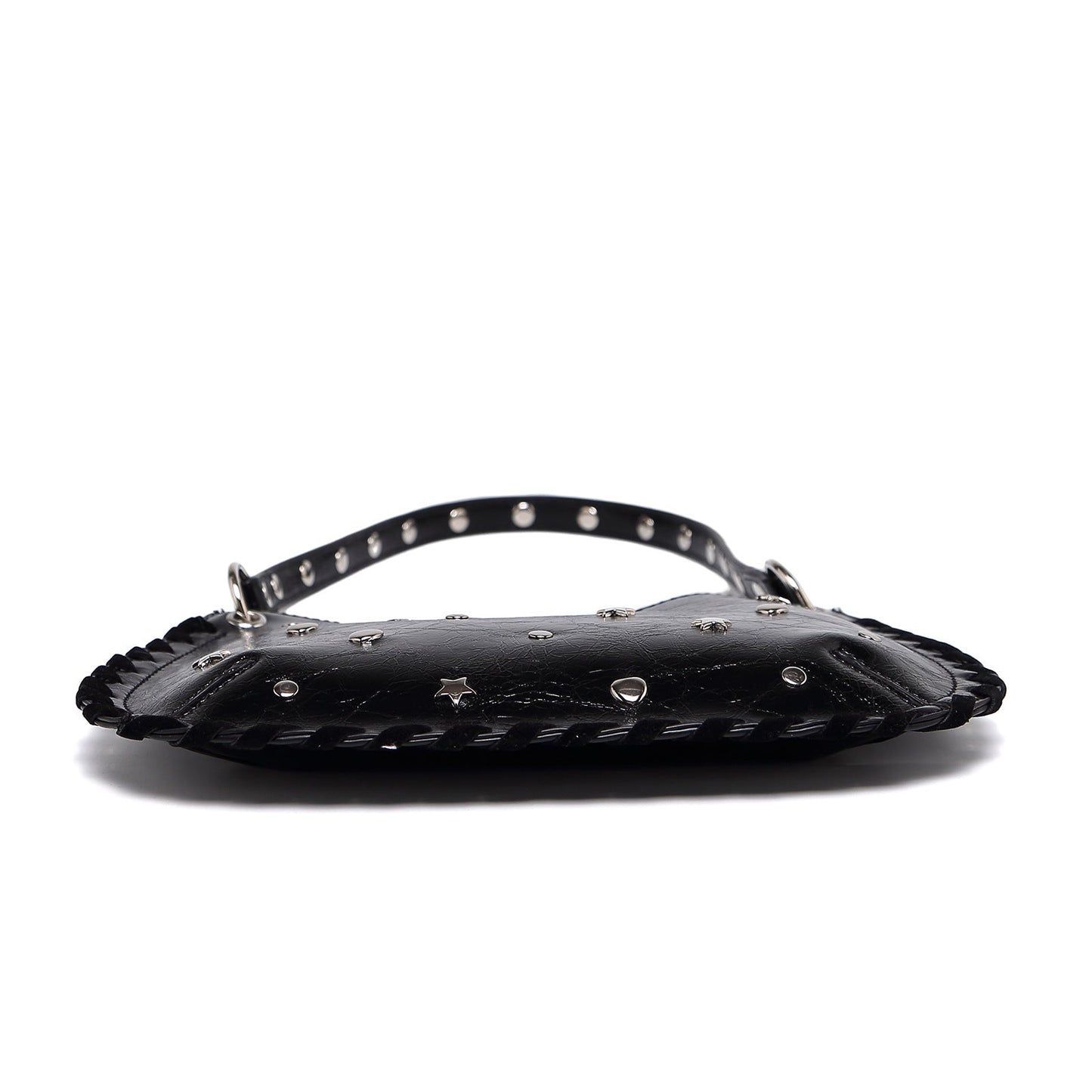 Punk Studded Handmade Chain Crosssbody Bag