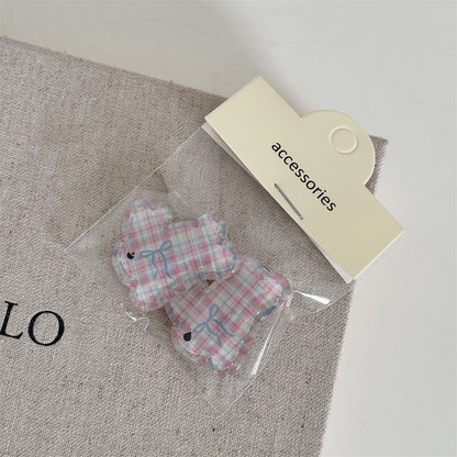 Cute Flower Rabbit Sweet Hair Clips