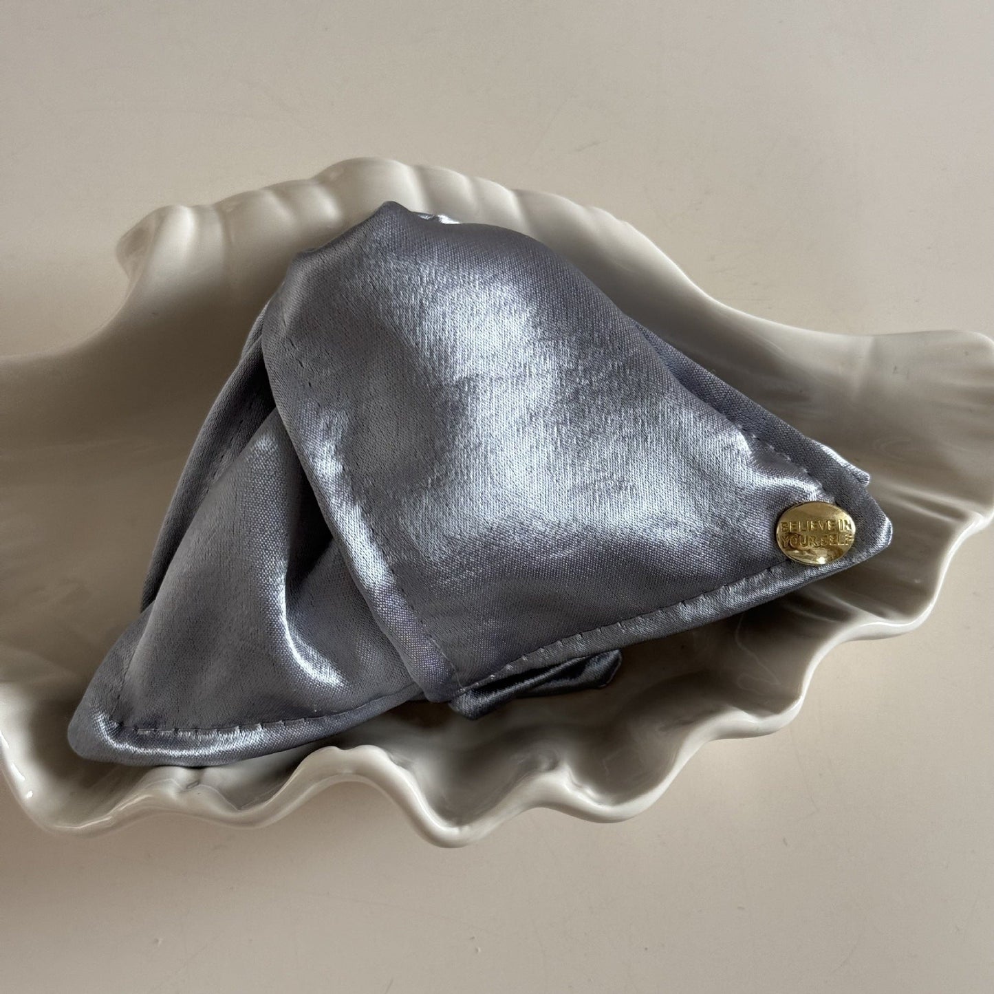 Chic Satin Triangle Hair Claw