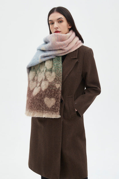 Love Print Vintage Scarves