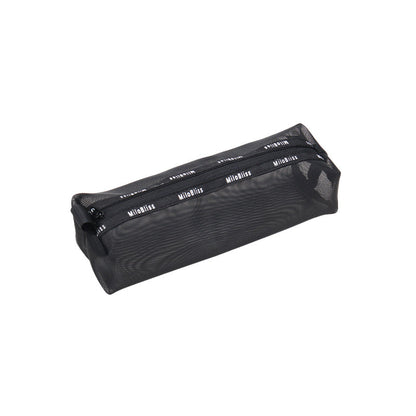 Black Letter Portable Make Up Bags