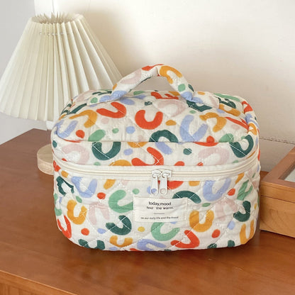 Colorful Letter Cute Make Up Bag