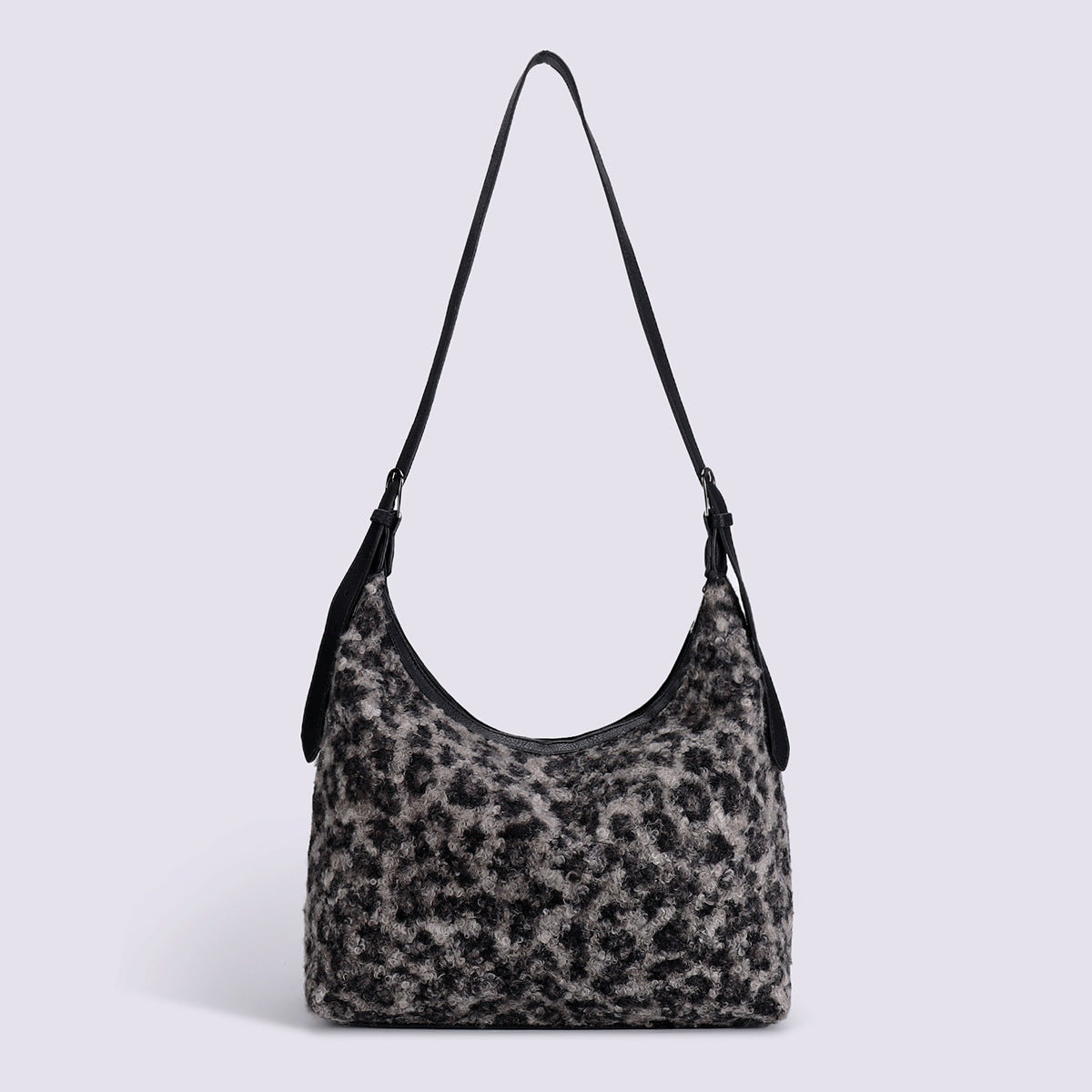 Trendy Leopard Print Shoulder Bag