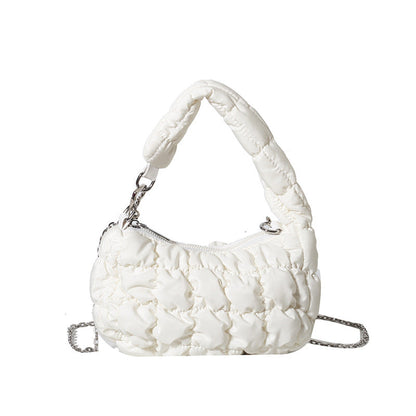 Cute Cloud Puffer Chain Mini Handbag