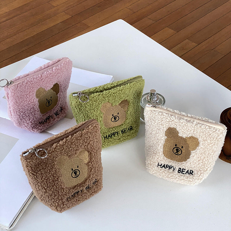 Plush Bear Cute Cosmetic Bag