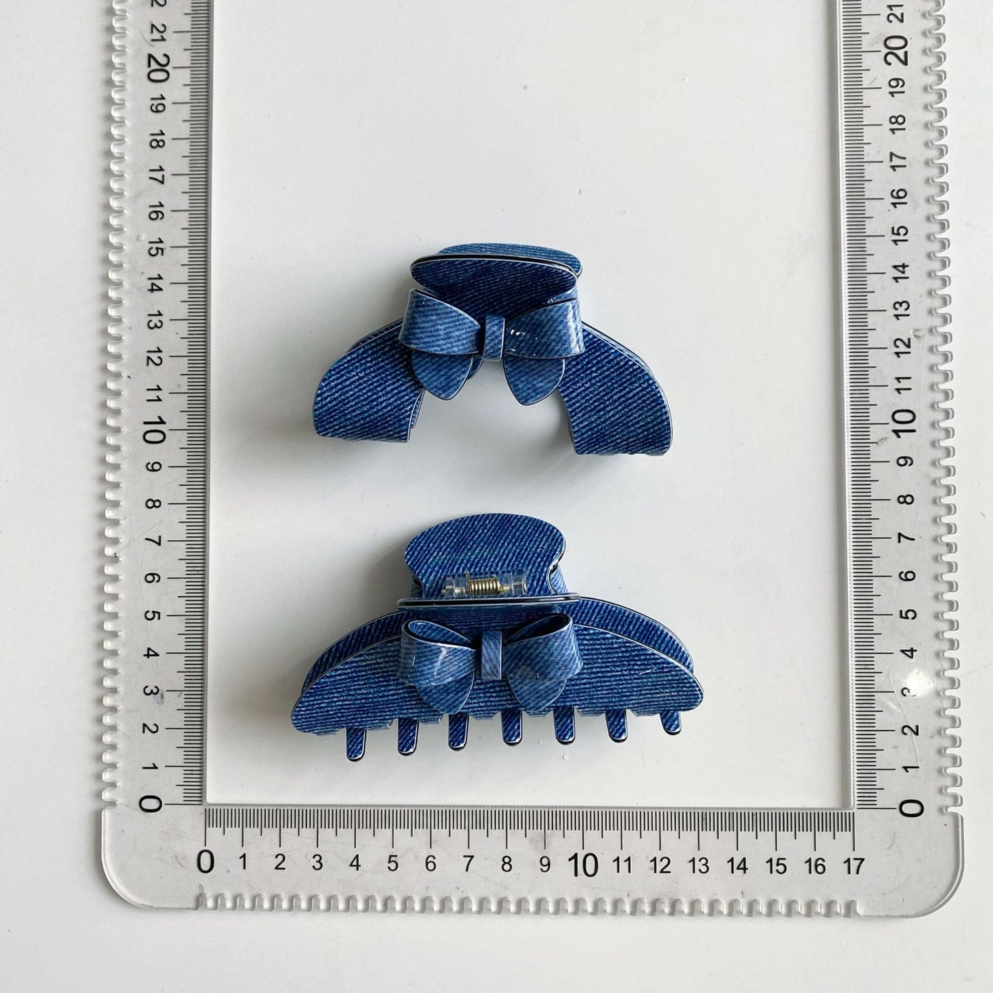 Cute Denim Style Bow Knot Hair Claw