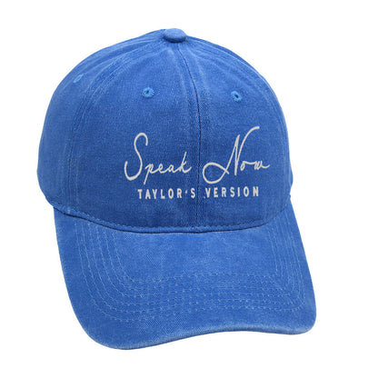 Vintage Letter Embroidered Distressed Baseball Caps