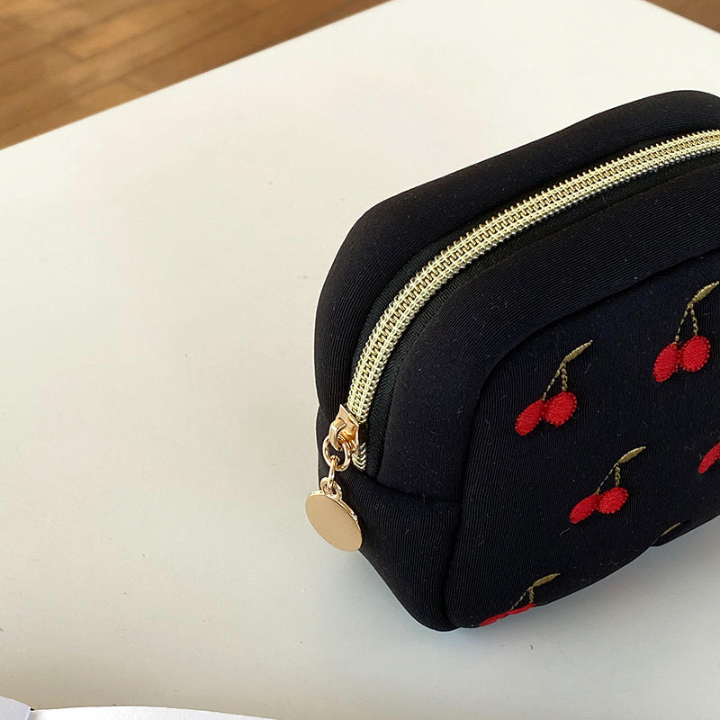 Square Cherry Sweet Cosmetic Bag